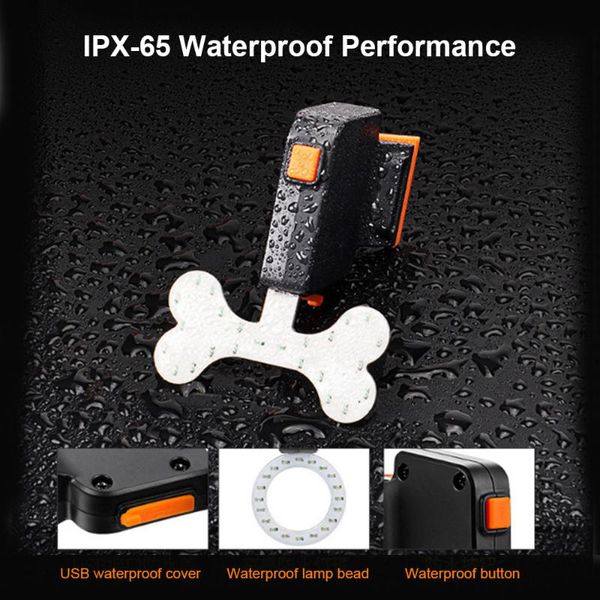 

multi lighting modes bicycle light usb charge led bike light flash tail rear bicycle lights for mountains bike seatpost