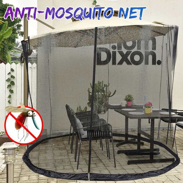 

tents and shelters outdoor camping hiking tent sun shelter sunshade anti-mosquito net gazebo umbrella canopy gauze cover double door curved