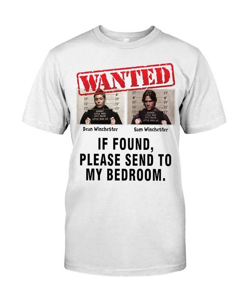 

wanted лучший сэм и дин имея кружки снимаемых (supernatural) 2020 торговая марка одежды мужчины печатные мода дизайн muscle тенниска
