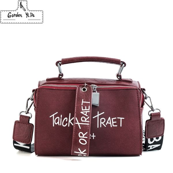 

женщины scrub плечо сумка сумки моды письмо украшения tote сумки широкий ремень crossbody сумка для женщин sac a главный