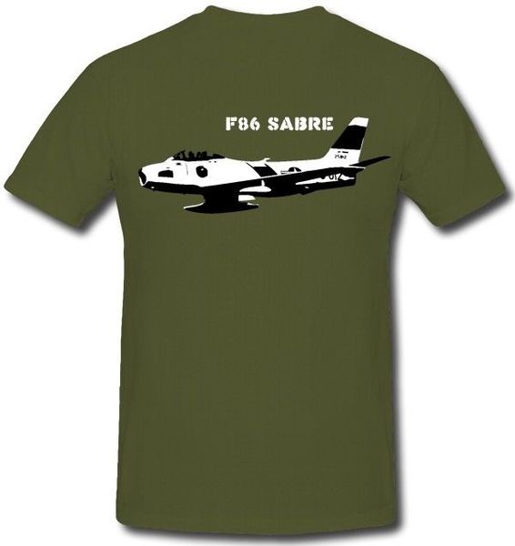 

2019 новый хлопок майка f86 saber flugzeug jagdflugzeug ввс сша - футболка летняя футболка