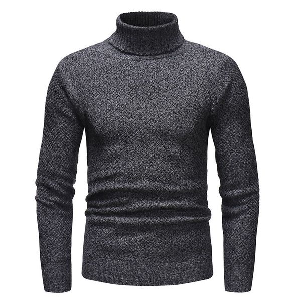 

men's sweaters autumn winter turtleneck men cotton pullover warm solid thick long sleeve soft clothes knitted casual male sweater pull, White;black