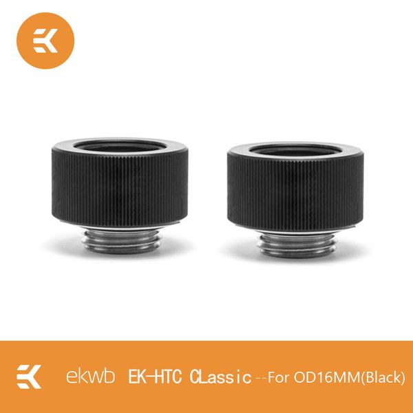 

fans & coolings 2pcs ek-htc classic od16mm hard tubing acrylic and petg compression fittings g1/4 secure option for custom loop liquid cooli