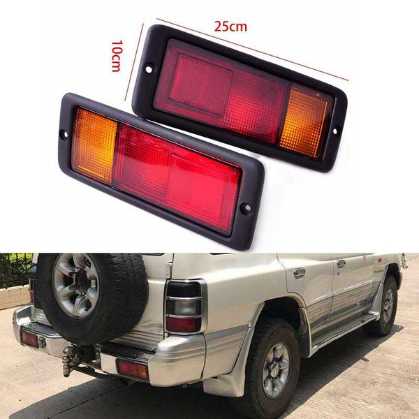 

left/right rear bumper reflector light for mitsubishi pajero montero 1992-1999 tail sbrake light turn signal car accessories