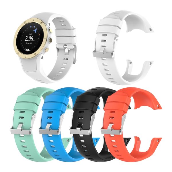 

silicone replacement wrist band strap for suunto spartan trainer wrist hr watch