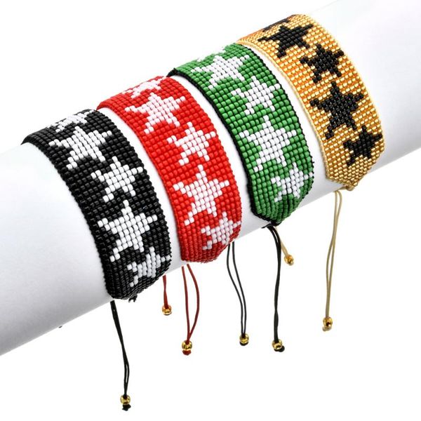 

zmzy boho star miyuki bracelet women pulseras mujer moda 2020 femme bileklik bracelets making jewelry diy handmade gift, Golden;silver