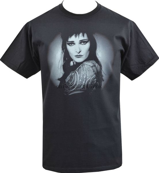

манс черная футболка siouxsie сиу и банши пост панковское goth татуировки s-5xl