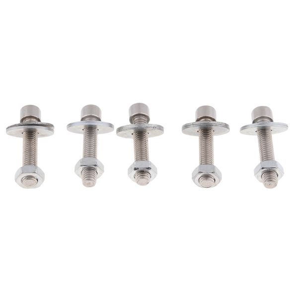 

5pcs stainless steel m6 hex socket cap head screw bolts nuts & washers