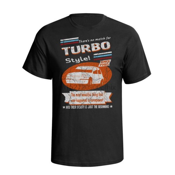 

renault 5 gt turbo 1985 ретро стиль mens автомобиля t-shirt