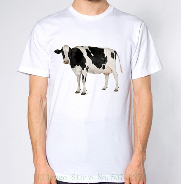 

футболка корова футболка аниме молодой человек лето круглый шею аниме