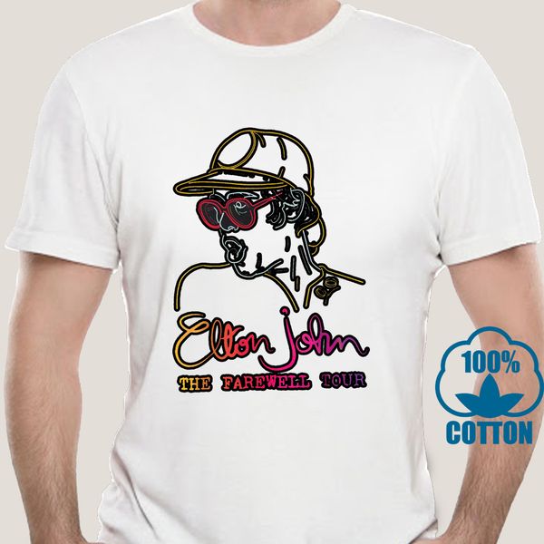 

2230a elton john the farewell tour fans t shirt black size s 3xl