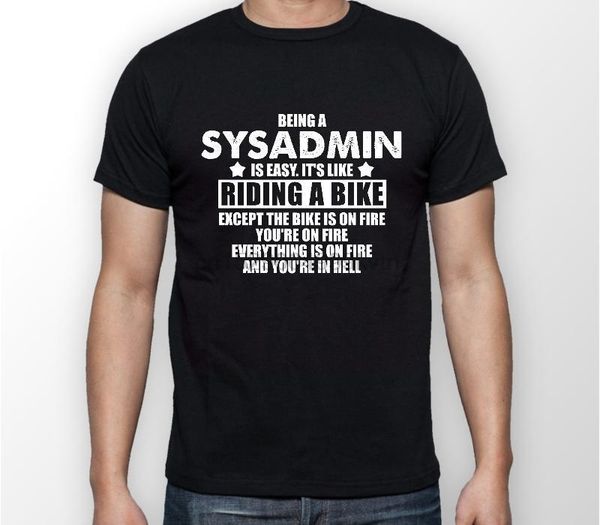 

being a sysadmin tshirt men womens gift novelty job career apache server