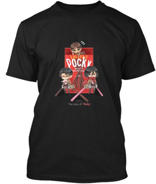

война pocky t-shirt tee размер m-3xl нас 100% хлопок мужская одежда trend 2019 мужская одежда tee shirt