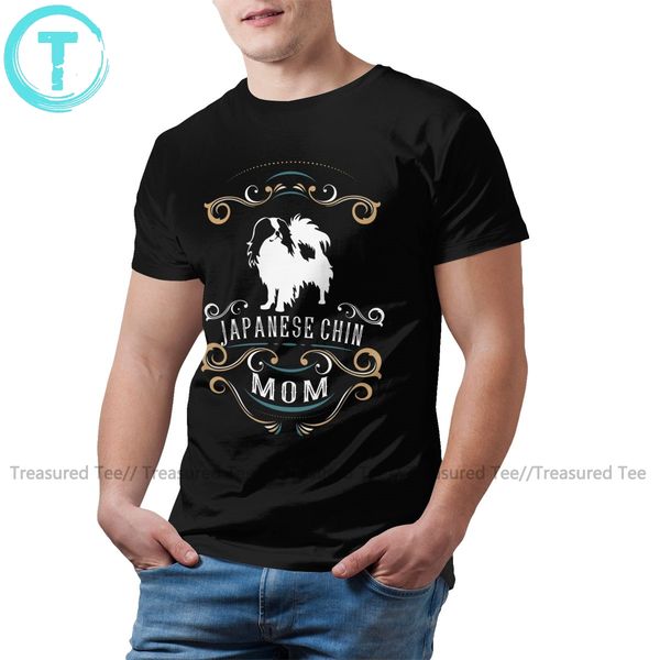 

japanese chin dog t shirt japanese chin mom nicker t-shirt fashion 100 cotton tee shirt plus size man tshirt