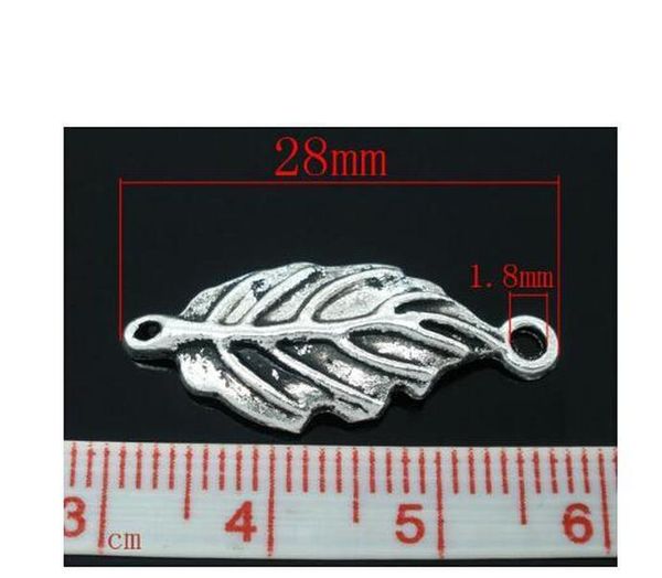 

the skeleton accessories alloy new fit silver ancient metal leaf infinity necklace for zinc 28x12mm sale pendant arrival bbyuh bdehome, Bronze;silver