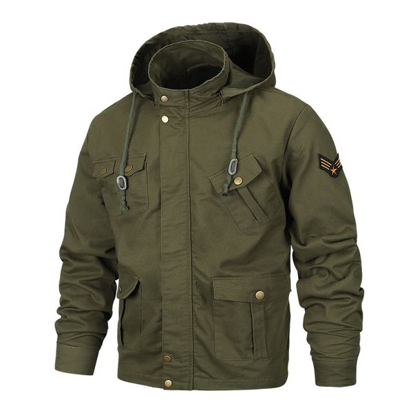

men's jackets mens jacket coat 6xl male hooded coats cotton slim fat loose casual ourwear men brand clothing, Black;brown