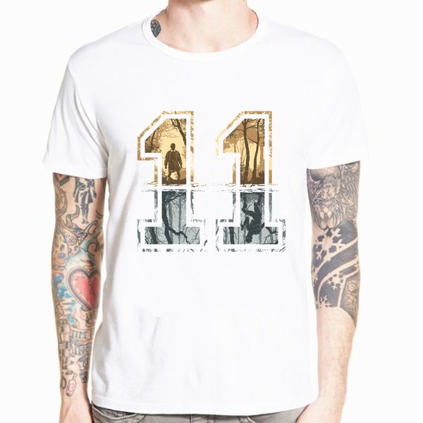 

funny t-shirt women stranger things t shirt summer anime upside down eleven tshirt short sleeve male women homme pink shirt