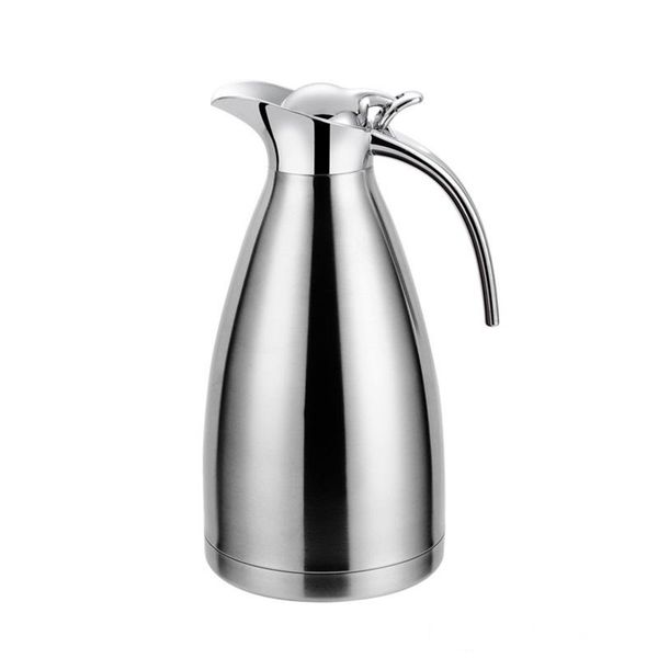 

double wall vacuum thermoses flask pot cup 2000ml large capacity coffee pot insulated thermal water kettle bottles
