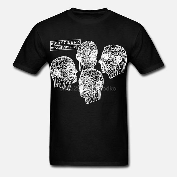 

music non srobots krautrock synth new black rare t-shirt