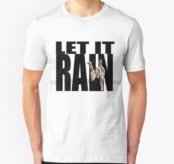 

men tshirt let it rain t shirt printed t-shirt tees top