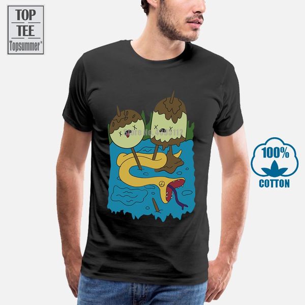 

2018 new design rushed princess bubblegum rock t shirt men cartoon snake printed t shirt o neck brand clothing cool pop tee top