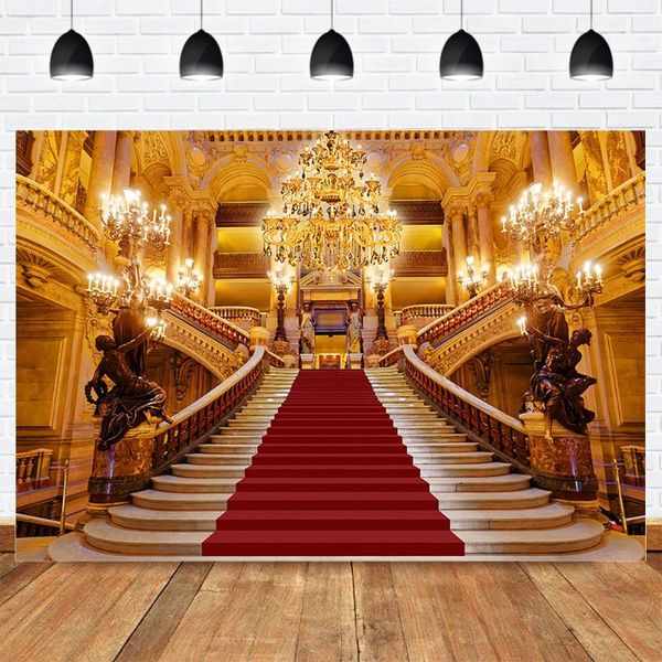

background material cartoon castle pography backdrop for po studio golden glitter red carpet born pocall
