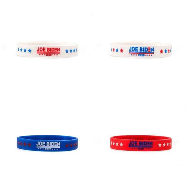 

america joe biden red wristbands personalized rubber bracelets for events wristband band sport bangle 0 6yx b2