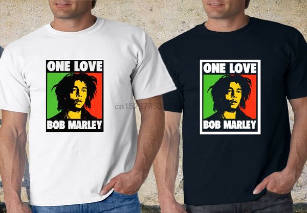 

one love rasta black white t рубашка xs-3xl