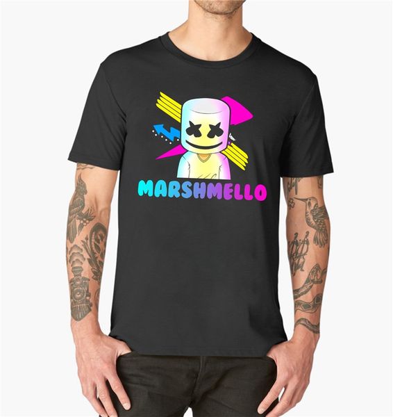 

marshmellow t shirt dj music birthday present gift graphic tee shirt