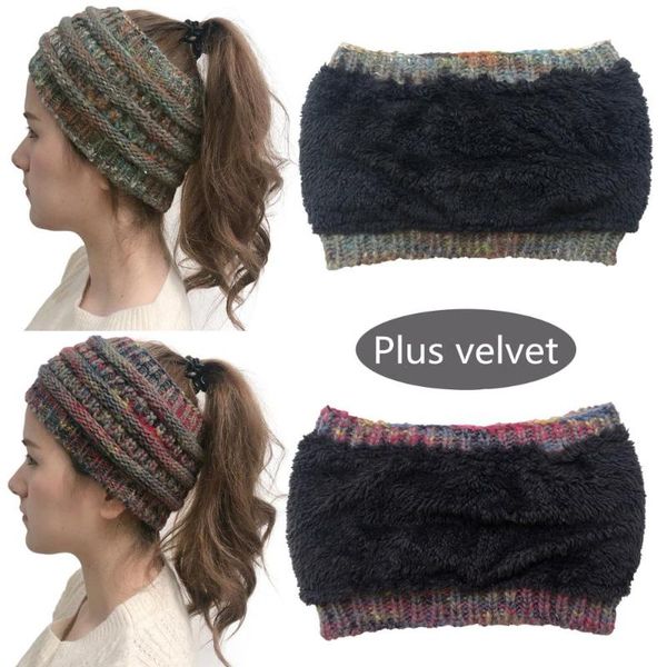 

женская девочки stretch трикотажное wool крючком шапки шапки грязный bun холи теплый hat зимний теплый cap шапочки, Blue;gray