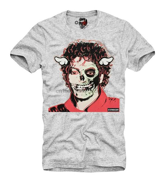 

t shirt who bad michael jackson jacko skull zombie 4231