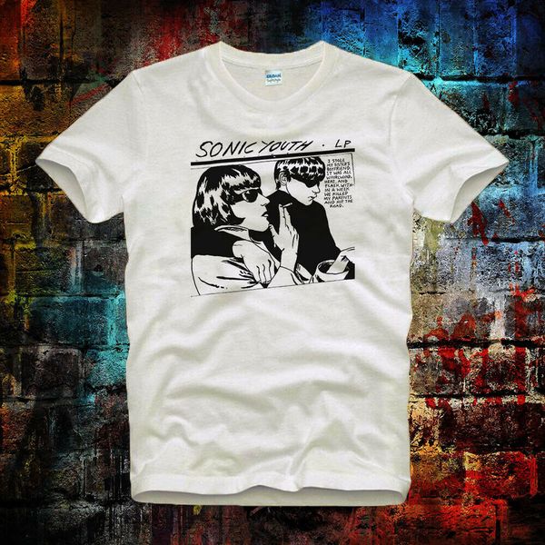 

cool sonic youth goo cartoon fiction retro vintage & ladies t shirt