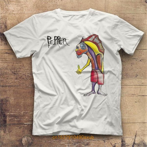 

men's fun casual print t-shirt pepper t-shirt tees shirts