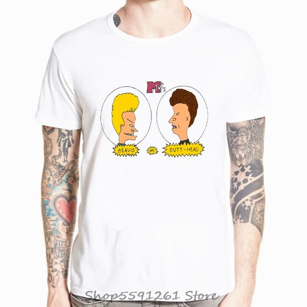 

beavis and butthead shut up mens t shirt sm to 5xl t shirt o-neck modal casual clothing tees hip hop harajuku tshir