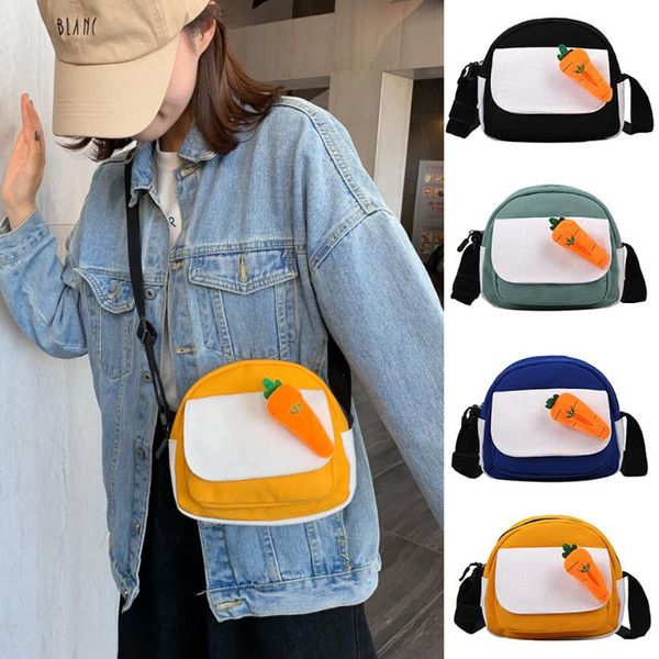 

ocardian bags fashion canvas patchwork crossbody bags for women 2020 radish coin purse shoulder handbag ladies casual bag o9