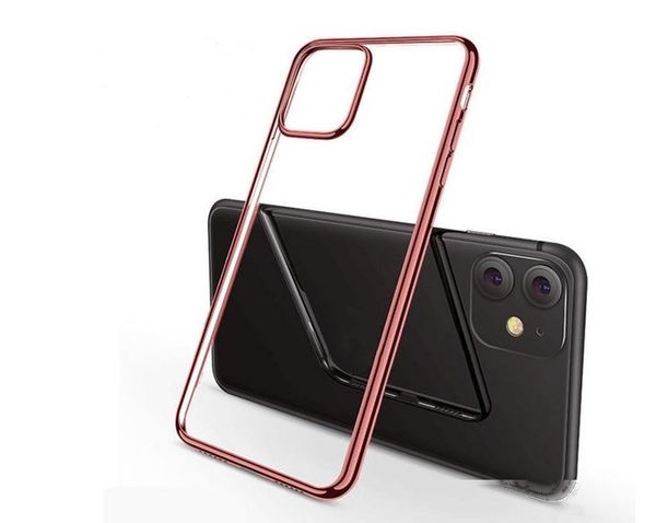 

transparent phone case for iphone 11 pro max xs xr x 8 plus 6s 7plus tpu protective shockproof clear cover