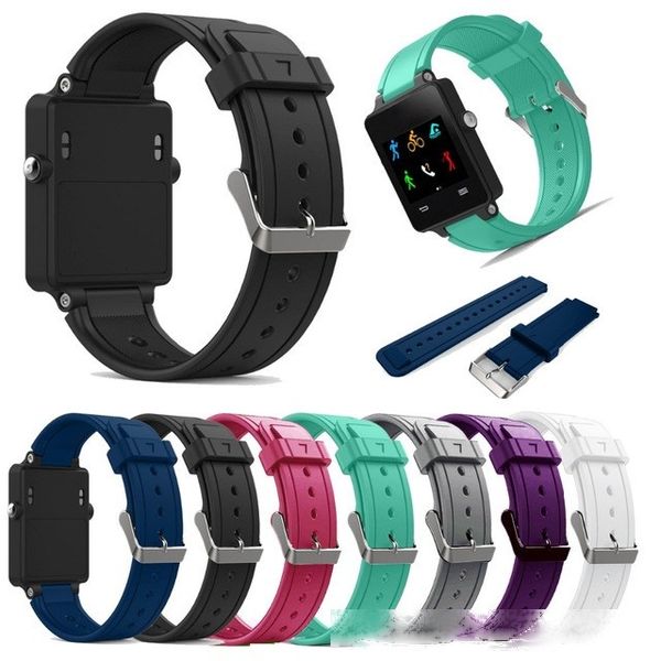 

new fashion sports silicone bracelet strap band for garmin vivoactive acetate