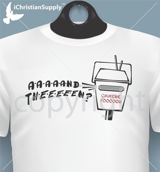 

dude wheres my car funny t shirt and then chinese food ashton kutcher from dvd