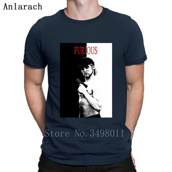 

furious scarface black t shirt printing cotton s-xxxl trend interesting new style spring natural nederlands mens tee shirt