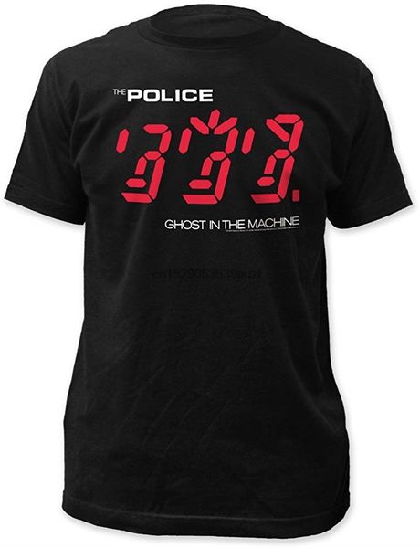 

призрак полиции в машине монтажн джерси tee black medium cool tops o шеи футболочку