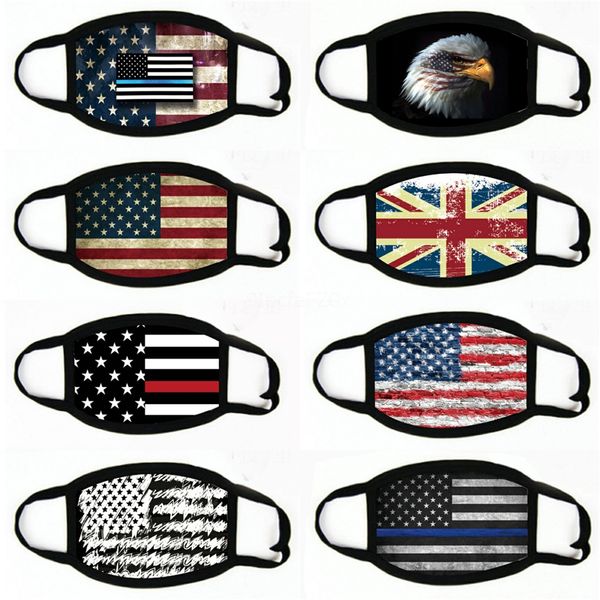 

outdoor sports mexican american usa national flag magic protective mask fashion cyclings masks for riding#387, Black
