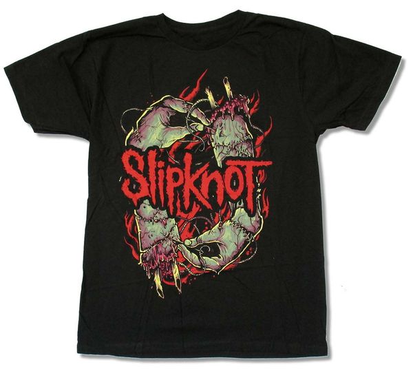 

slipknot stitch hands black t shirt new new funny tee shirt
