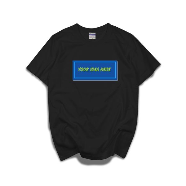 

2020 new slim fit short sleeve t shirt men tee customized graphic tee 100% cotton jersey t-shirt, White;black