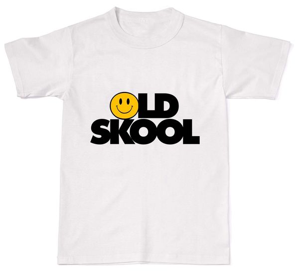 

2019 summer fashion casual men o-neck t shirt old skool rave dj dance acid rave festival smile mens womens cotton t-shirt t sh