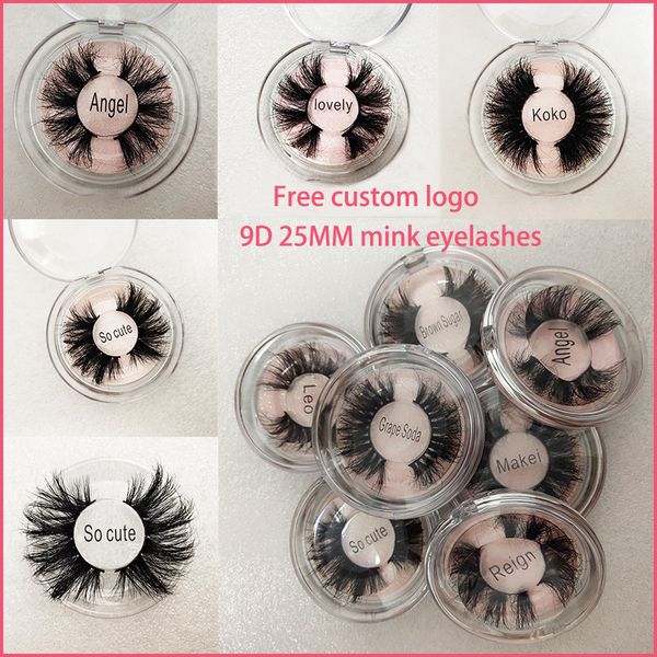 

new 9d mink eyelashes eye makeup mink false lashes soft natural thick fake eyelashes 25mm eyelashes extension beauty tools 16 styles