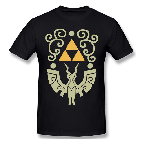 

t shirts men windwaker shield t-shirt tee father day 100% cotton clothing legend of zelda pure cotton tees