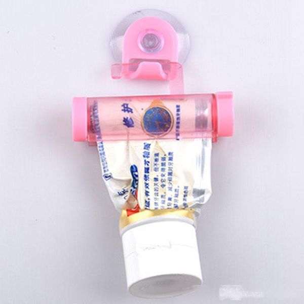 

creative rolling squeezer toothpaste dispenser tube partner sucker hanging holder distributeur dentifrice bath accessories ing