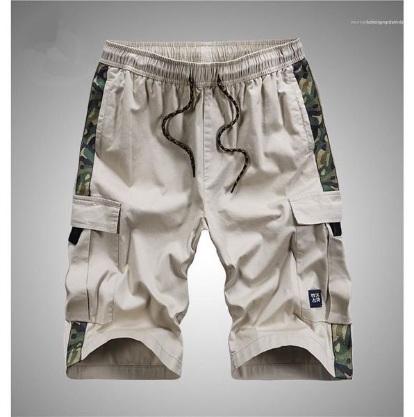 

with pocket summer mens sport short pants 8xl patchwork solid color mens designer shorts belt letter, White;black