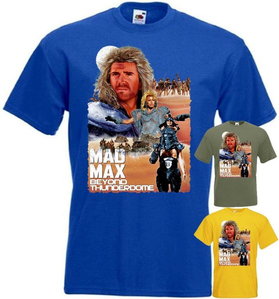 

mad max iii beyond thunderdome v2 t-shirt blue olive poster all sizes s.5xl
