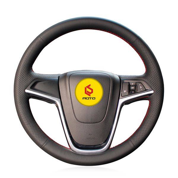 

braid on the steering wheel cover for astra (j) 2010-2020 ampera 2012-2020 meriva (b) 2010-2020 auto parts